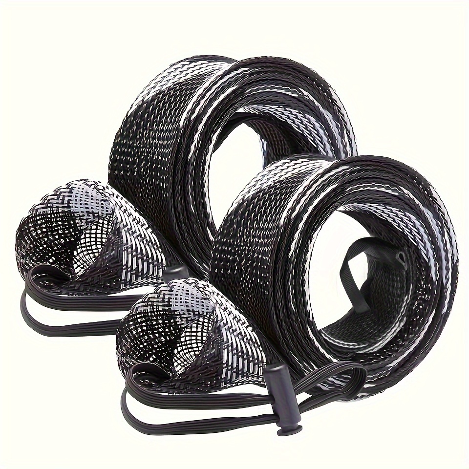 2pcs/set Fishing Rod Cover Spinning Rod Sleeve Cover Fishing Pole Sock Pole Glove Casting Tube Cover Fishing Rod Protective