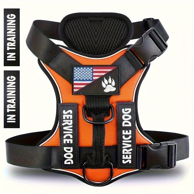 Adjustable Dog Chest Strap with Reflective Strip, Outdoor Training