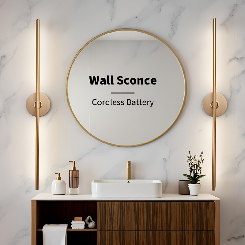 360° Rotating Wireless Wall Light with Rechargeable Battery