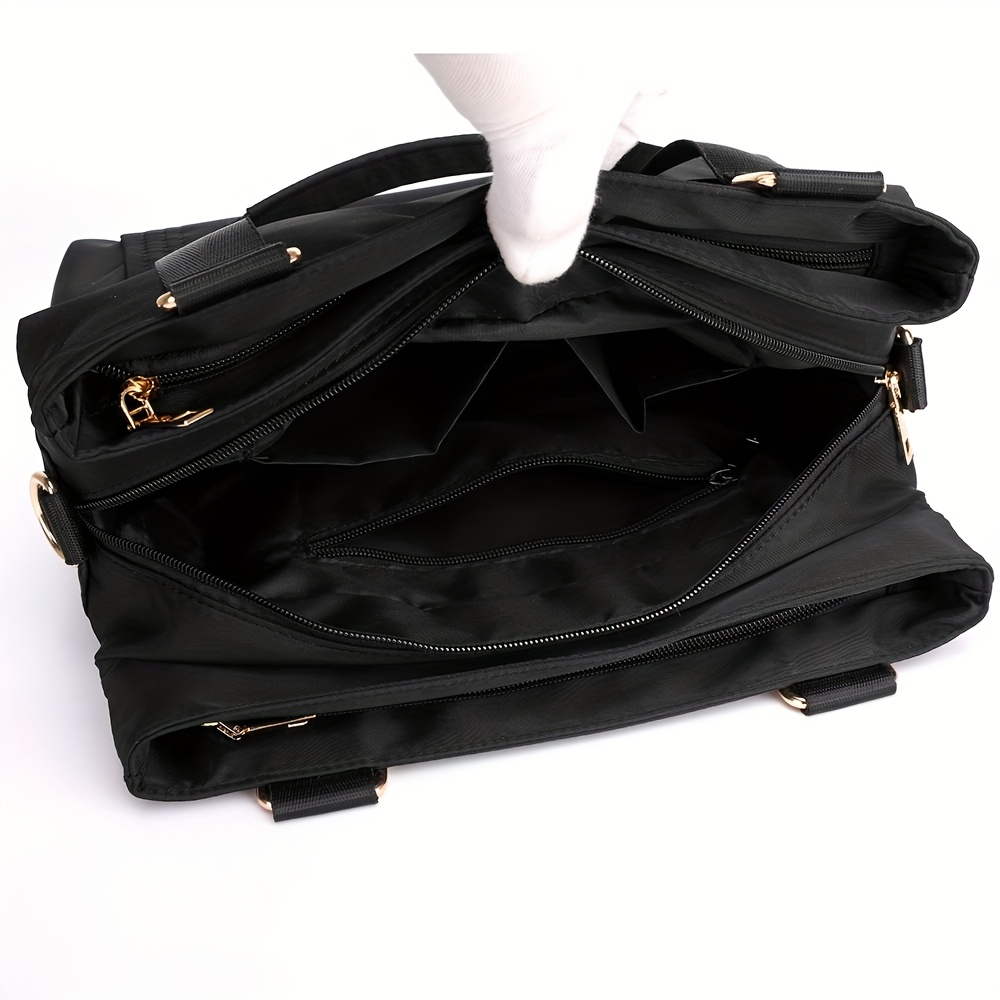 Bolso de hombro para mujer, nuevo, casual, de nailon y tela Oxford, liviano, con compartimento inclinado, gran capacidad, mochila multiusos, bolsos de moda