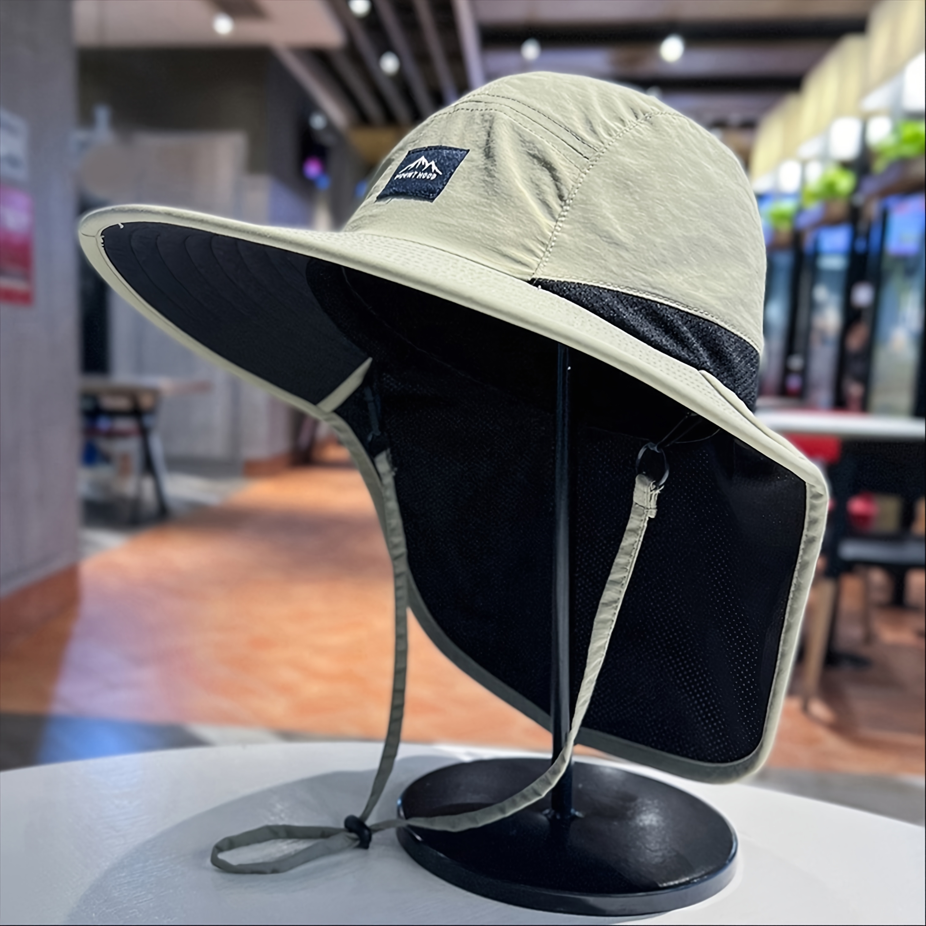 Men's Panama Hat with Quick-Dry and Breathable Mesh