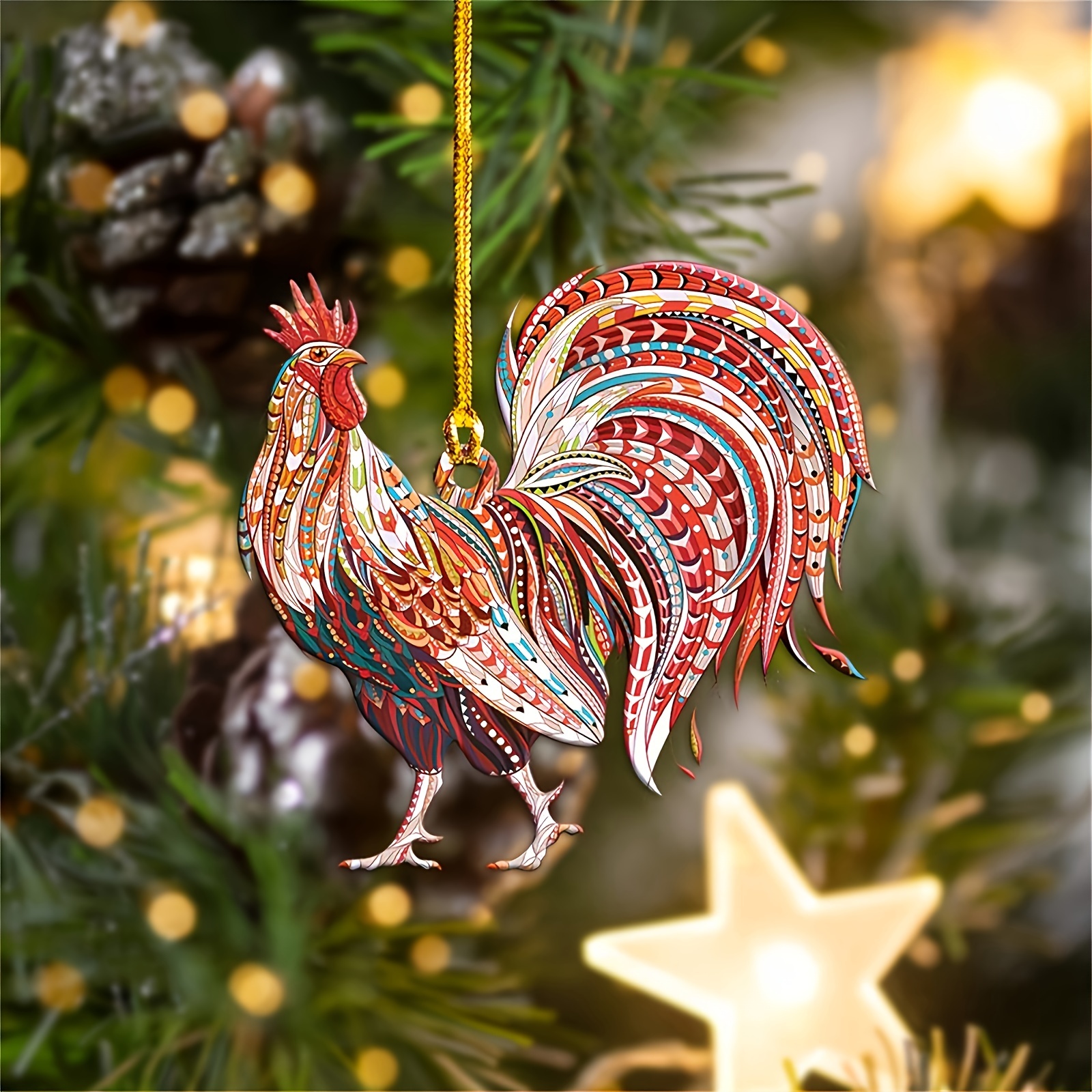 

1pc Wooden - For Christmas & Decorations, Car