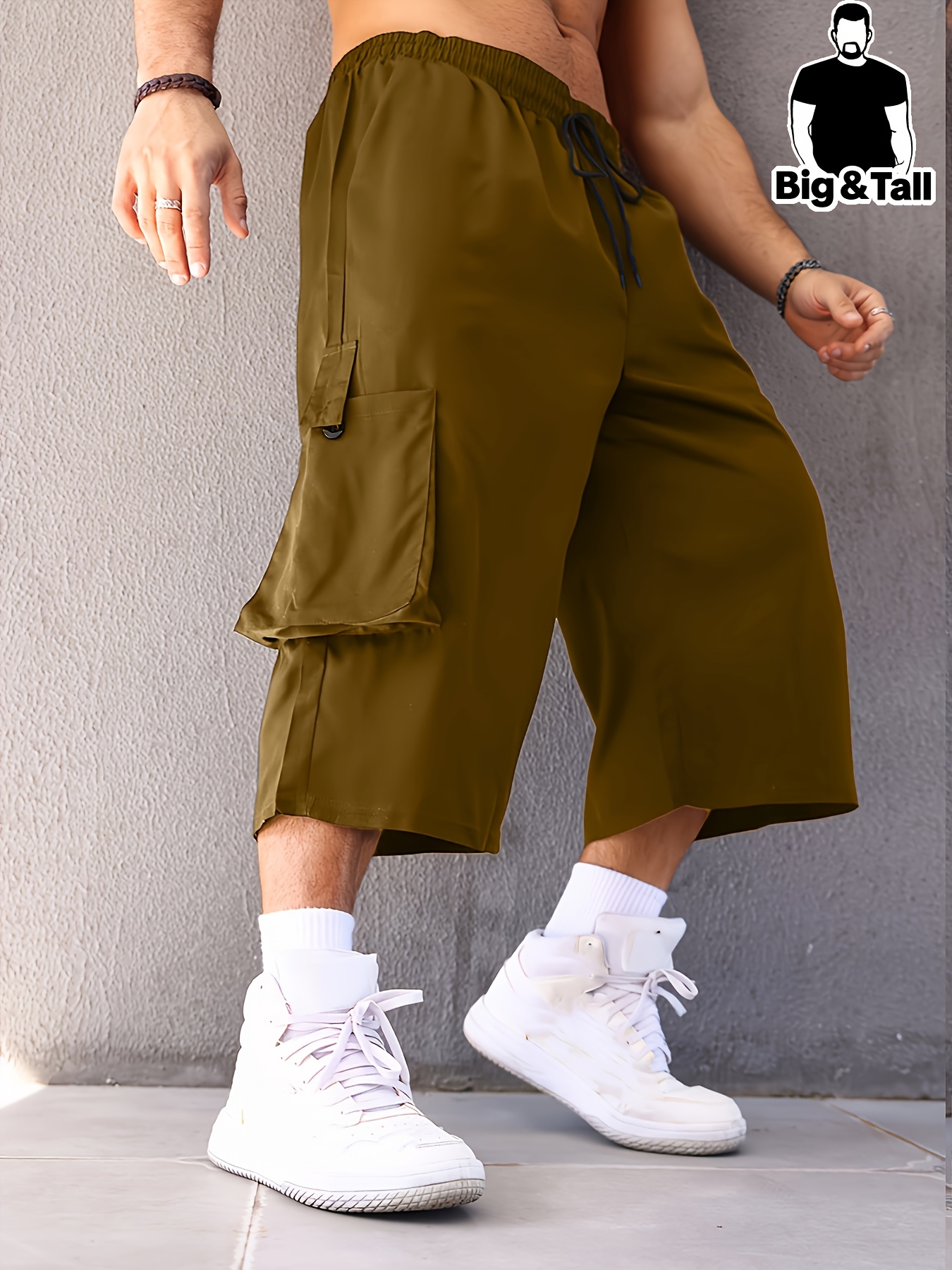 Cropped Pants Men Pantalones Capri Para Hombre QATAINLAV Capri