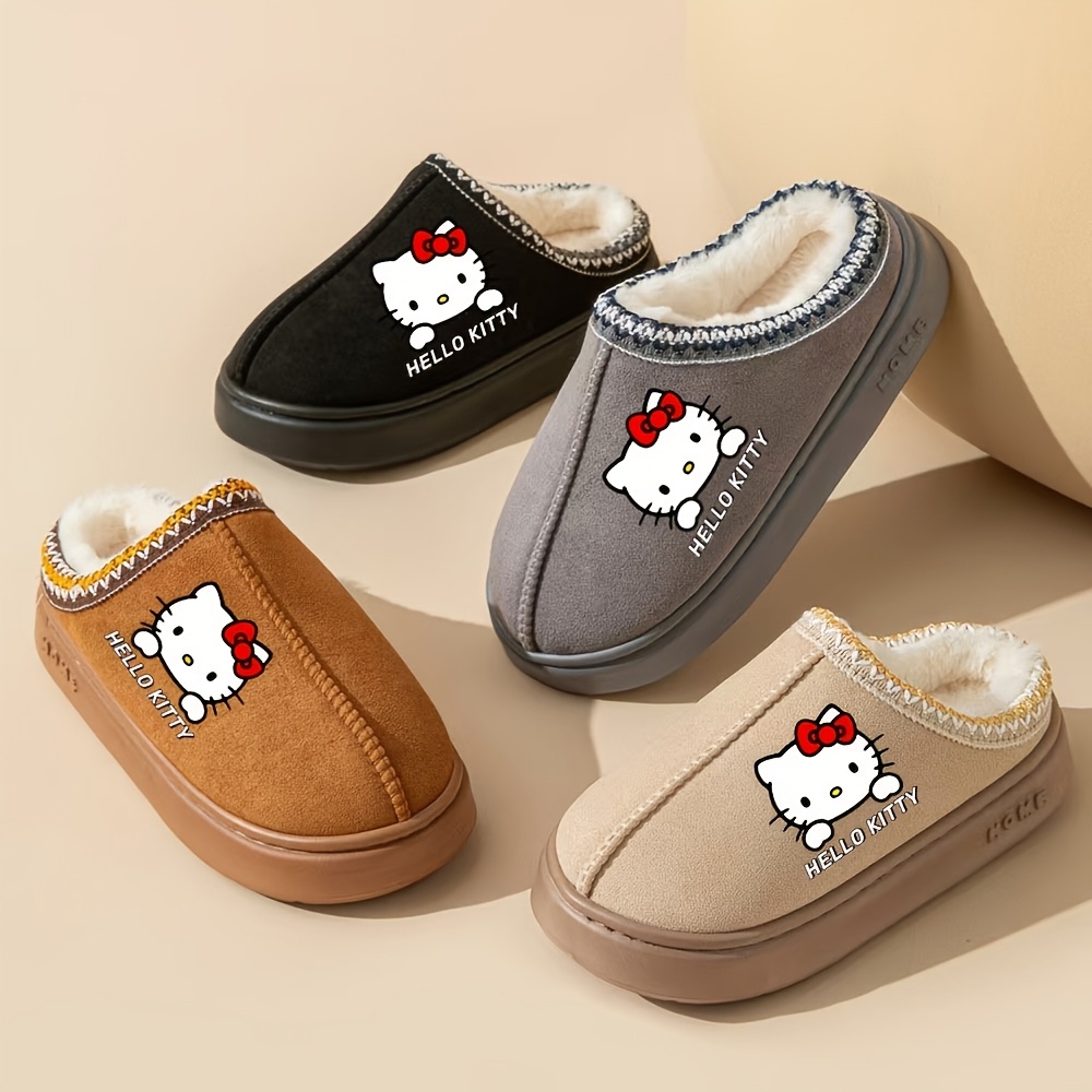 Three Cute Cartoon Character Slippers for Women, Perfect for Universal Use, Soft Fabric Upper, EVA Sole for Warmth and Grip, Universal Size, Cute Design for Couples
