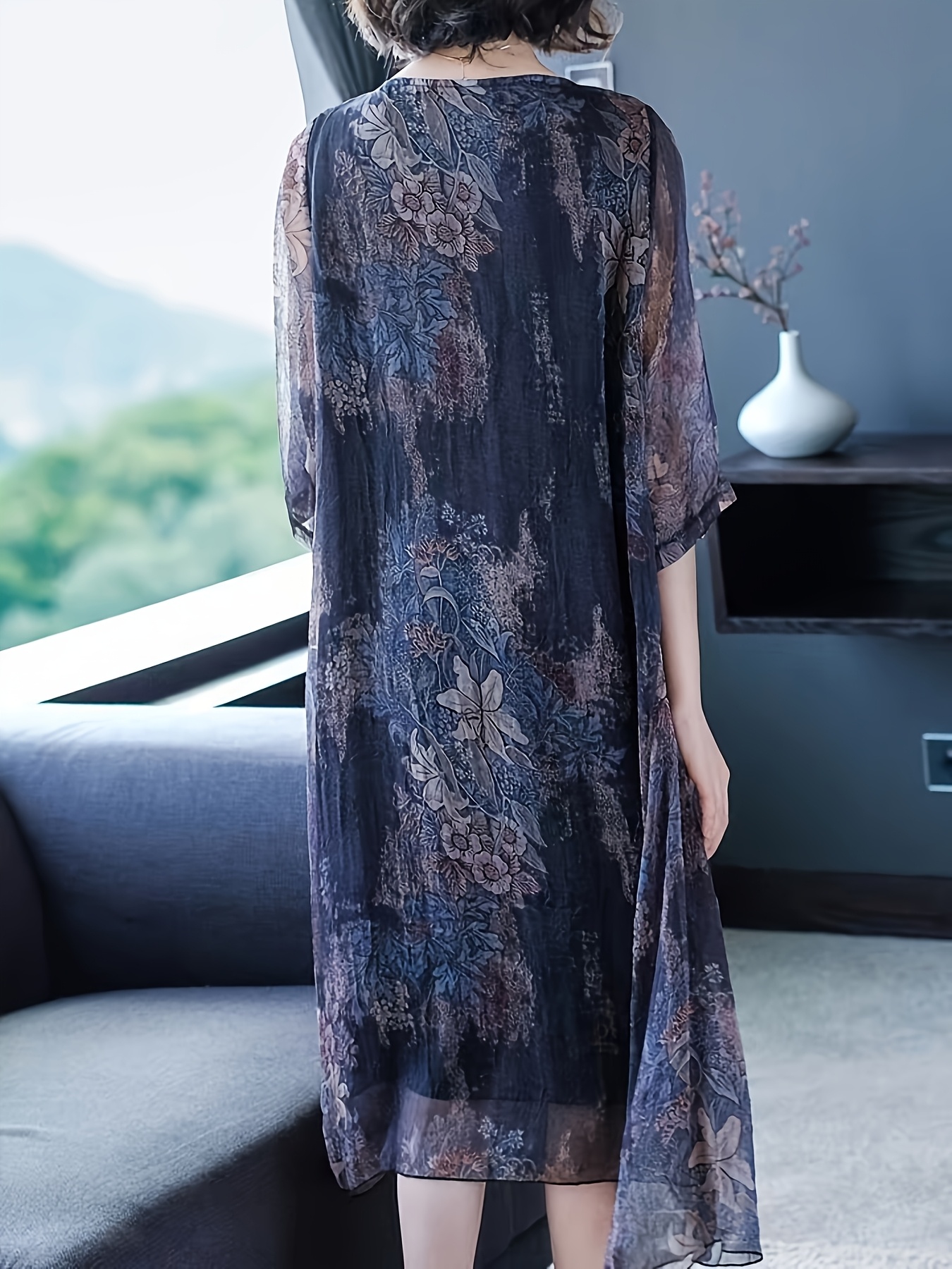 Chiffon Dress Loose Mesh Dress Caramel Mesh Flowy Slip Midi Dress Reviews Caramel  Dresses
