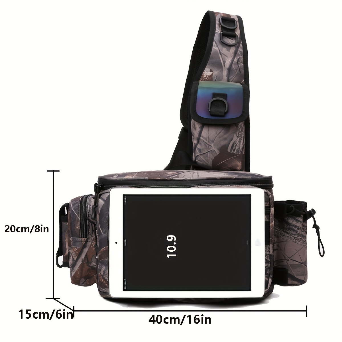 Multifunctional Fly Fishing Bag Outdoor Sports Shoulder Bag - Temu