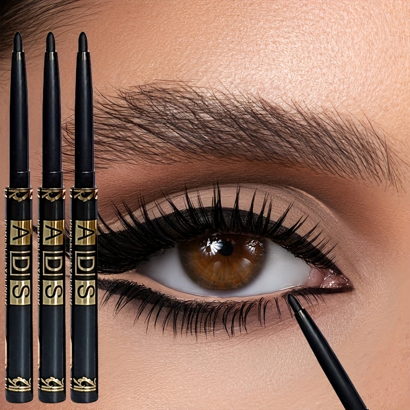 Noerrors Eyeliner-Stifte 2 Farben – Schwarz & Braun, Wasserfest, Cremig, Für Wasserlinie & Smokey Eyes