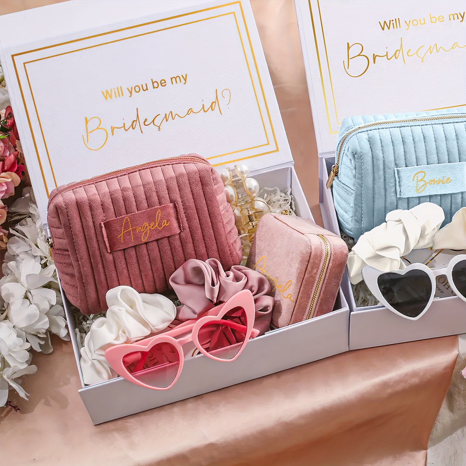bridesmaid gifts sold on Temu Australia