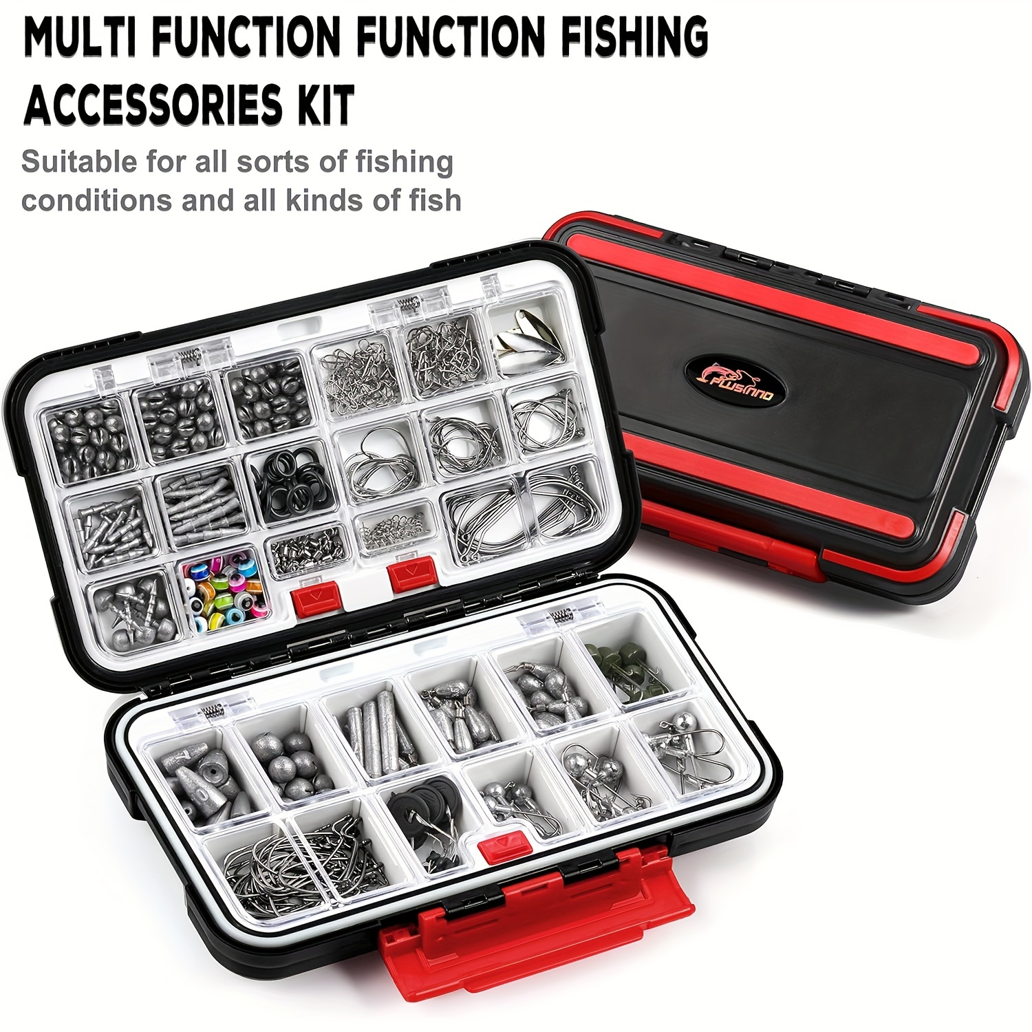 terminal tackle kits fishing tackle box tackle included Temu Poland