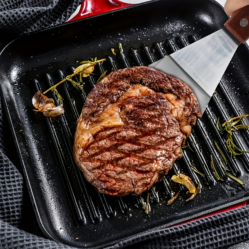 Stainless Steel Frying Spatula, Pancake Turner, and Kitchen Tool