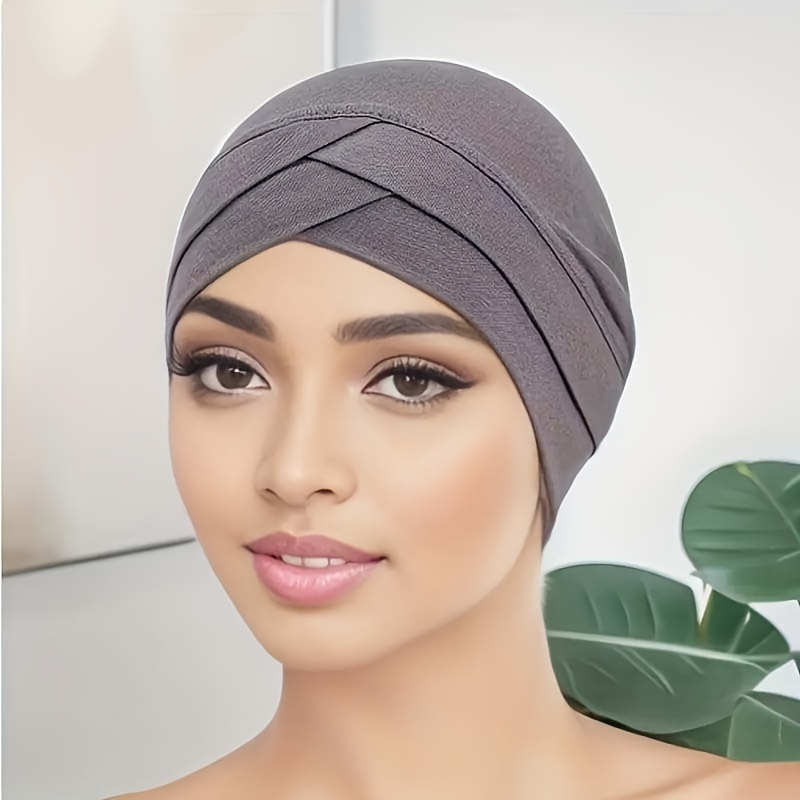 Chic Women's Turbans - Comfortable & Versatile No-brim Cap For Outdoor, Sports & Casual Wear - Lightweight Polyester, Hand Or Only