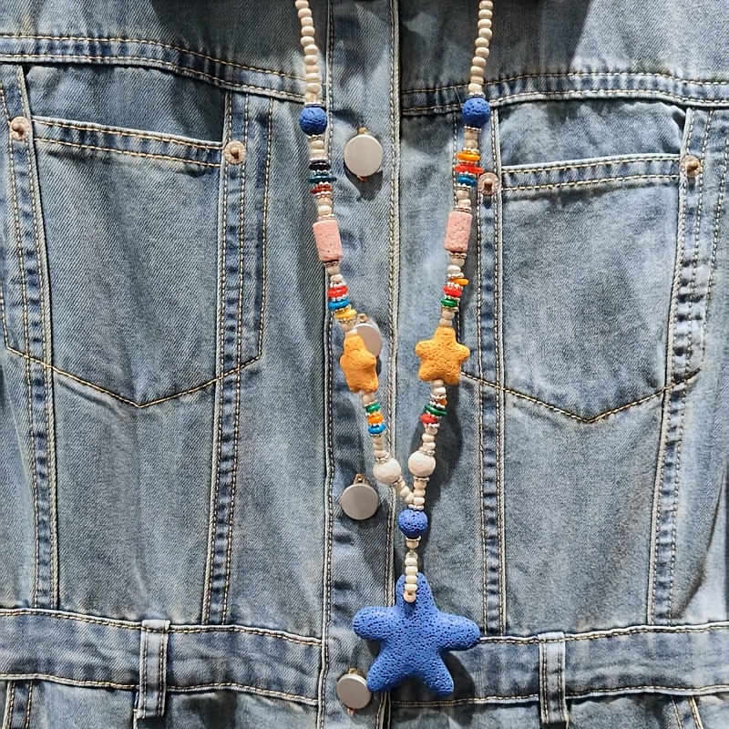 Seashell Coral Handmade Necklace, Beach-Inspired
