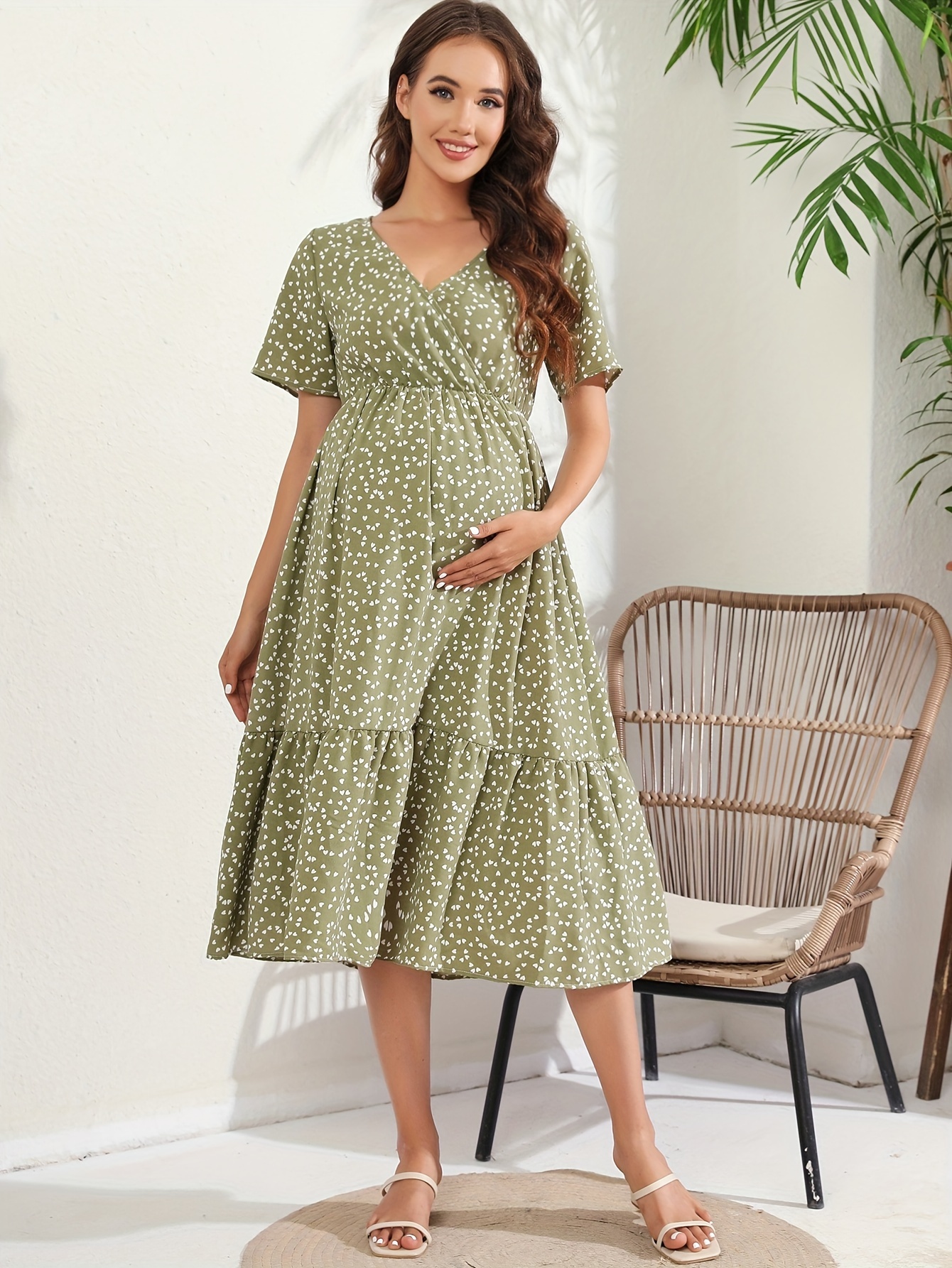 Maternity Nursing Dress - Temu Australia