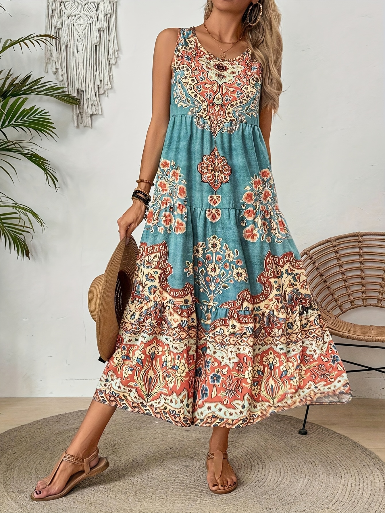 blue dress for baby girl Cute Summer Dress main image 1