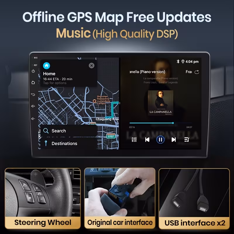2025 new upgrade auto stereo 2din 4g gps navigation 6 128gb 4g multimedia player for peugeot for 207 2006 2015 local car accessories 7