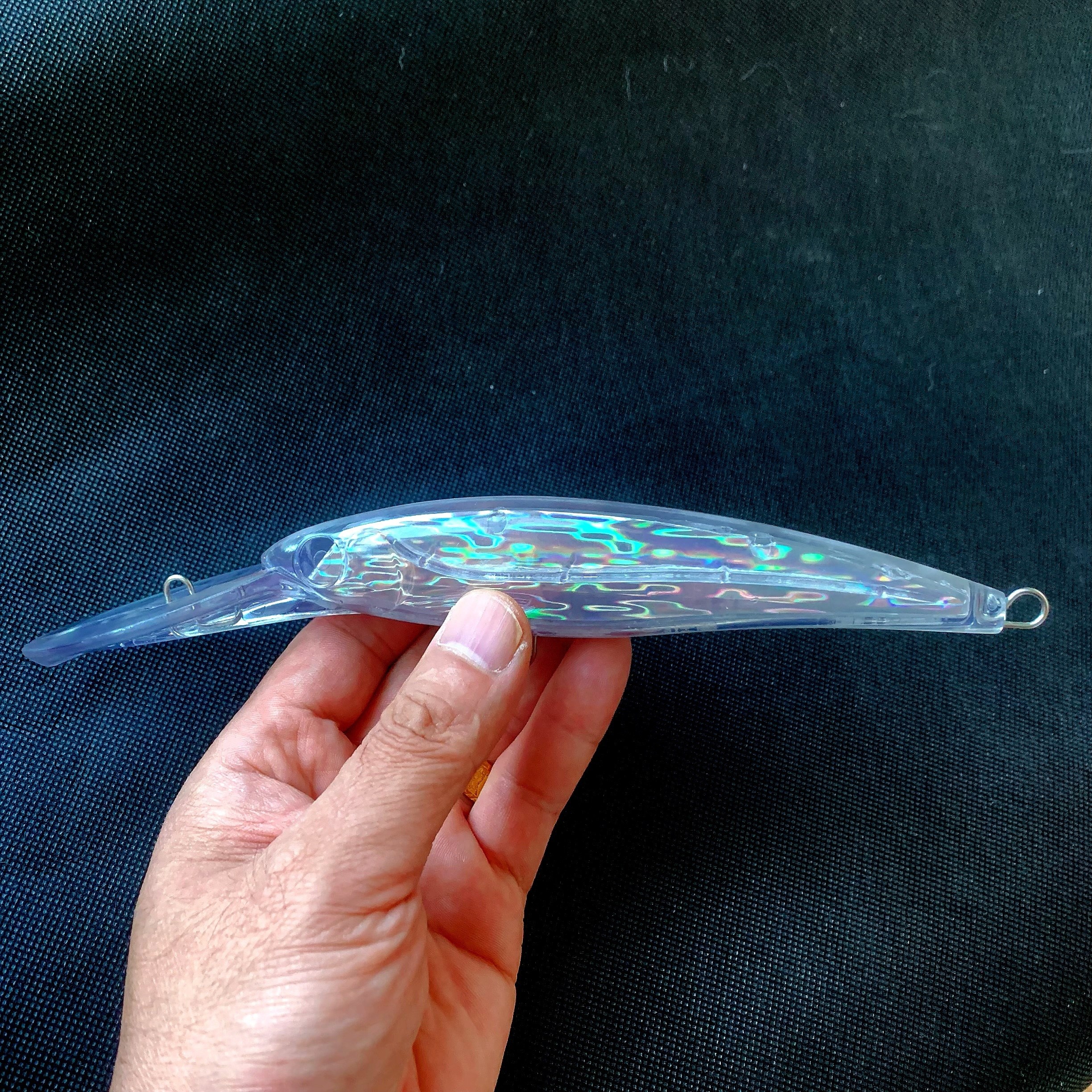 bulk fishing lure blanks 60mm 75mm Factory Wholesale Fishing Lures Bulk Unpainted Lure Body Swimbait  Blanks Single Joint Glide Bait Lure Blanks