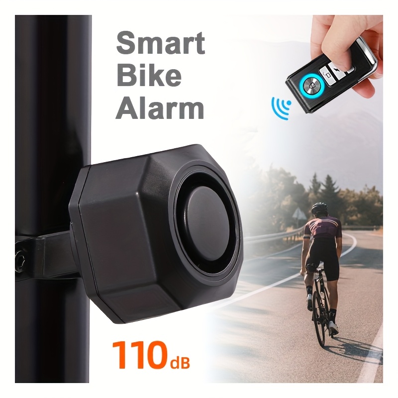[ynf Bicycle/motorcycle Anti-theft] Car-grade Alarm Volume, 110db Bicycle Anti-theft Alarm With Remote Control | Life And Loud Safety Alarm Powersports Alarms & Anti-theft