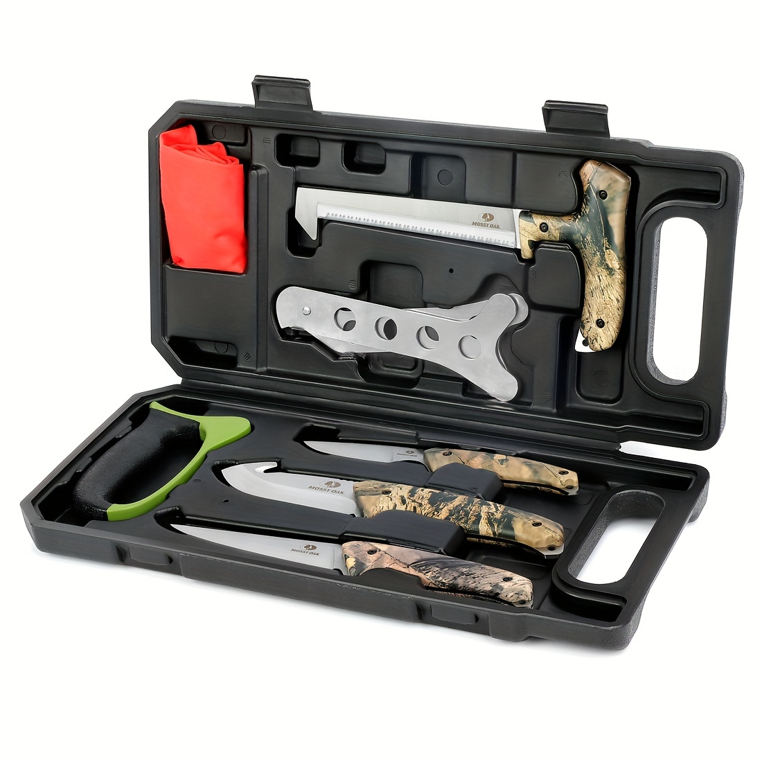 

Oak Hunting Field Dressing Kit - Portable Butcher Game Processor Set (8-piece)