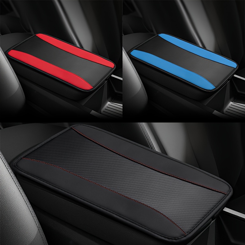 

1pc Universal Waterproof Pu Leather Car Center Console Pad, Car Armrest Box Protector Cover, Car Interior Accessories For Most Cars