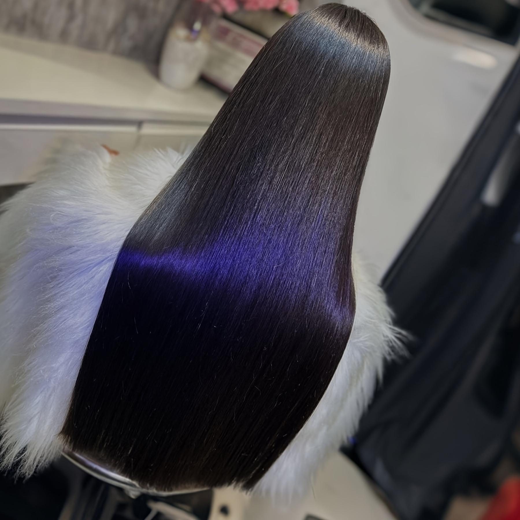 TEMU Straight 13x4 Lace Frontal Wigs Preplucked With Hair Bleach Knots Glueless Wig Heat Resistant Fiber Daily Party 200%density