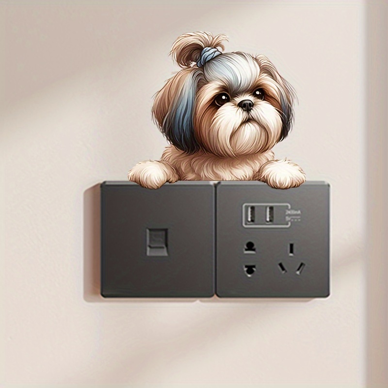 

Puppy For Switch Sticker - Easy , Bathroom Decor