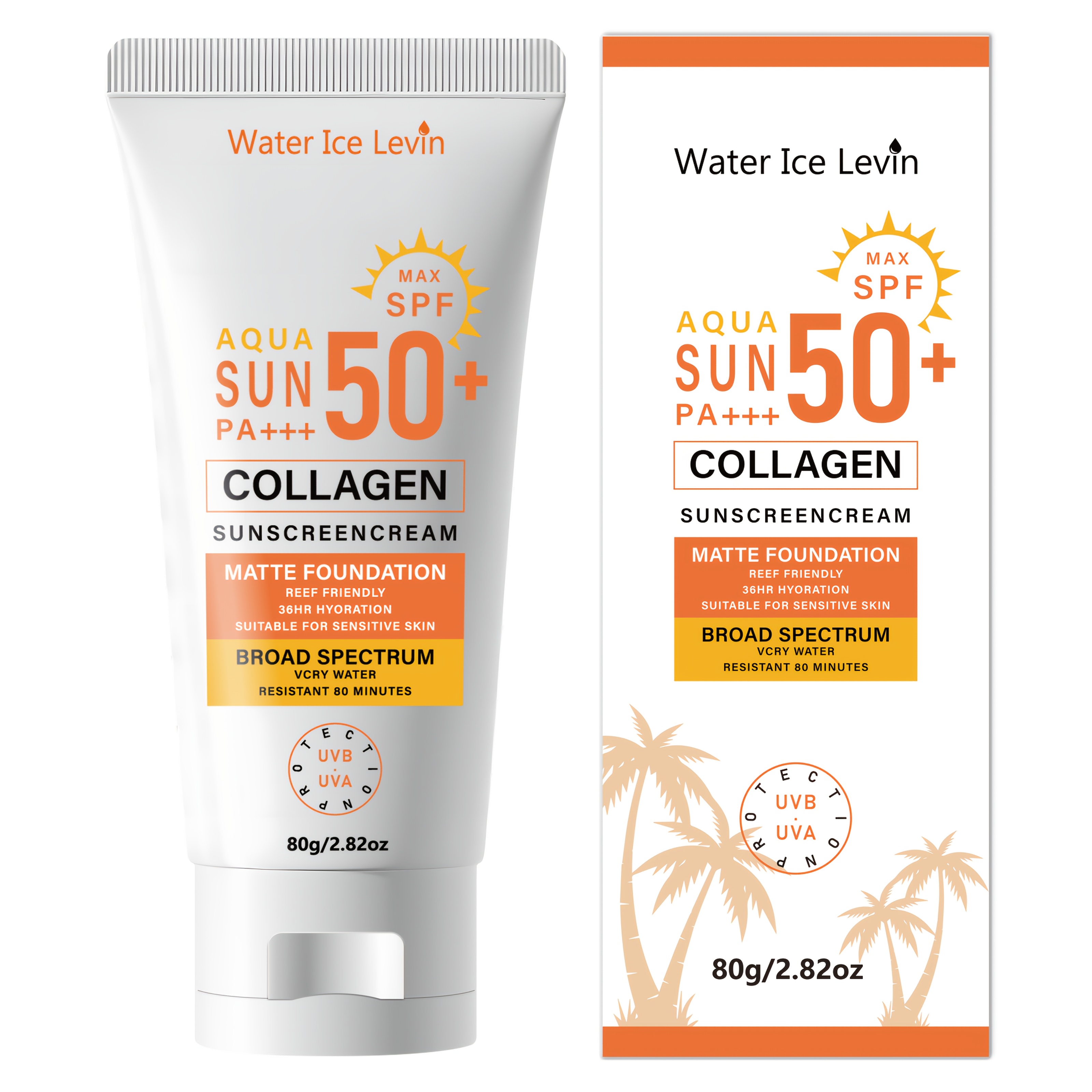 50 aloe vera sunscreen for face body   moisturizing lightweight easy to   alcohol free   summer travel sunbathin Product details 3