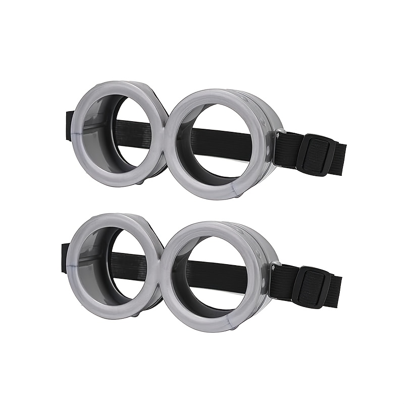 TEMU 2pcs Christmas New Year Adult Goggles, Men's Goggles, Women's Glasses, Cosplay Theme Party Performance Costume Accessories, Party Photo Booth