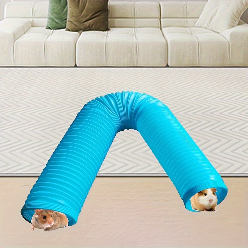 

1pc Small Pet Access Fun Tunnel, Hamster Toy, Retractable Tube, Hamster Supplies