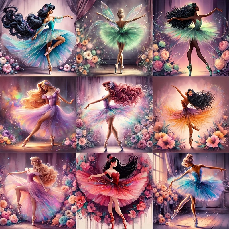 

15.8x15.8in 5d Diamond Painting Kit - Dancing For , Set - Diamonds And -to- Instructions