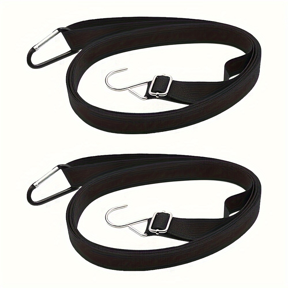 TEMU 2pcs Adjustable Nylon Car Cover Straps - & Protective Vehicle Hood Safety Belt