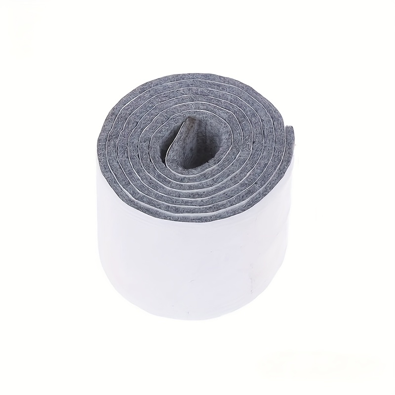 Self-adhesive Felt Furniture Pads Roll, Multi-use Floor Protector Pad For Hardwood, Durable Scratch Prevention Strips For Cabinets, Tables, Chairs, Craft - Other Material, Metal End Type