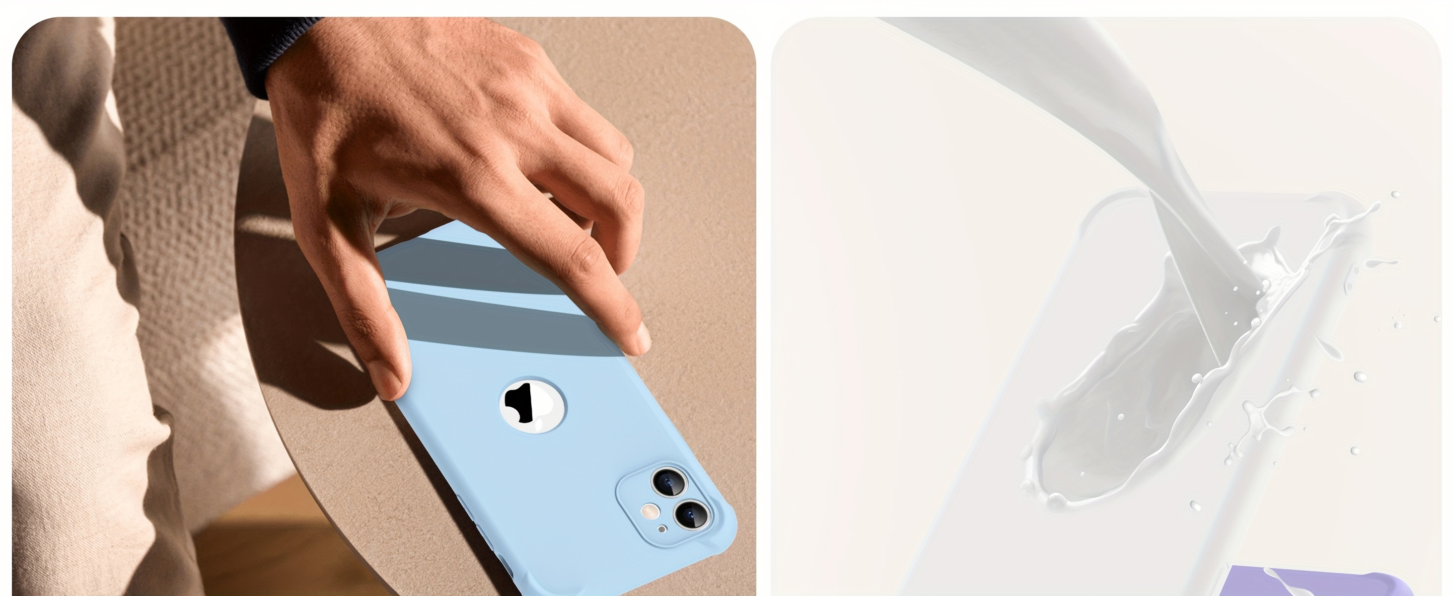 Phone Case - for Iphone 11 Phone Case with 2 Screen Protectors, Precise Cutouts to Protect The Camera Lens, Easy And Premium Solid Color Design. 2-In-1 Heavy-Duty Shockproof, Ultra-Thin, Anti-Scratch And Silicone Case for Iphone 11 6.1 Inch