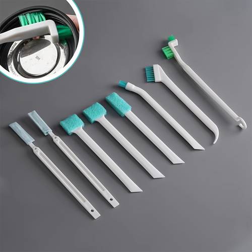 8 28pcs household cleaning brush detail tiny scrub cleaner brush for small space corner crevice cleaning tool set for window track humidifier car bottle keyboard