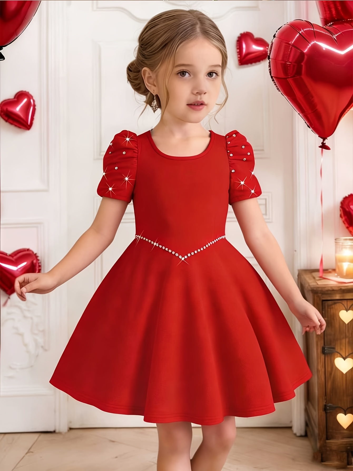 red princess dress Baby Girls New Year Toddler Birthday Ball Gown, Red / 4-5 Years (120cm) 12 Years (160cm) 80 31.50 76 29.92 Notice girl red dress sold on