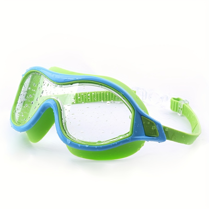 TEMU Adult Unisex Large Frame Swimming Goggles, Swim Glasses, Swimming Gear