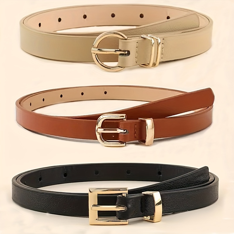 elegant women's waist belt set versatile belts in beige Temu Ireland