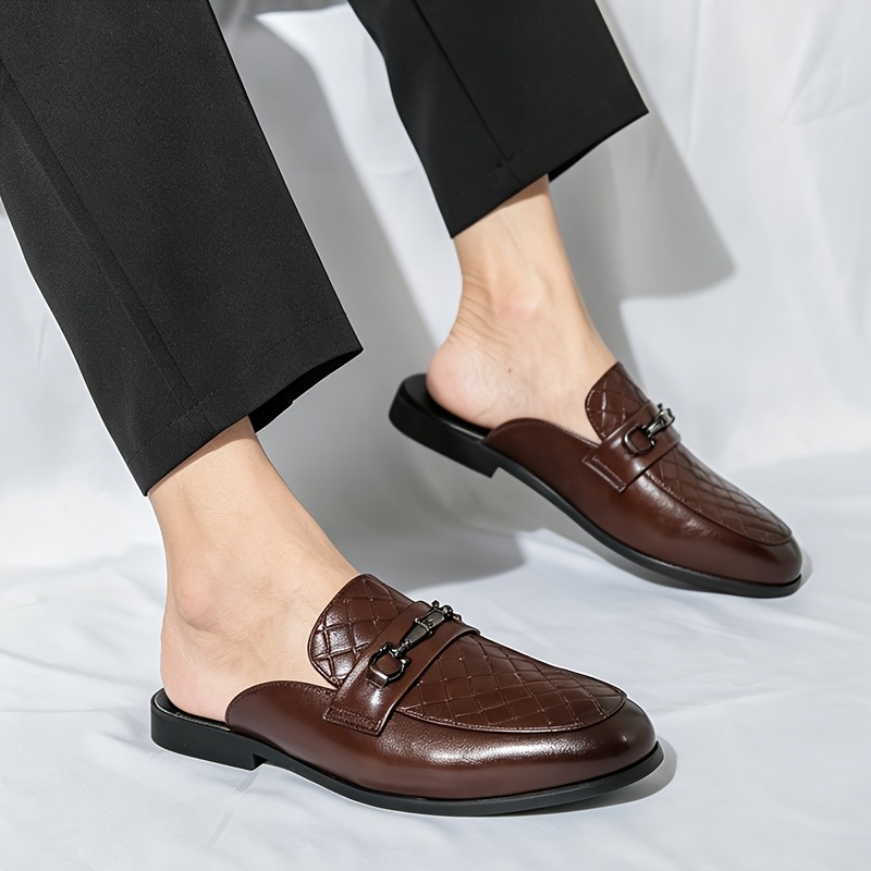 men backless shoes sold on Temu United States