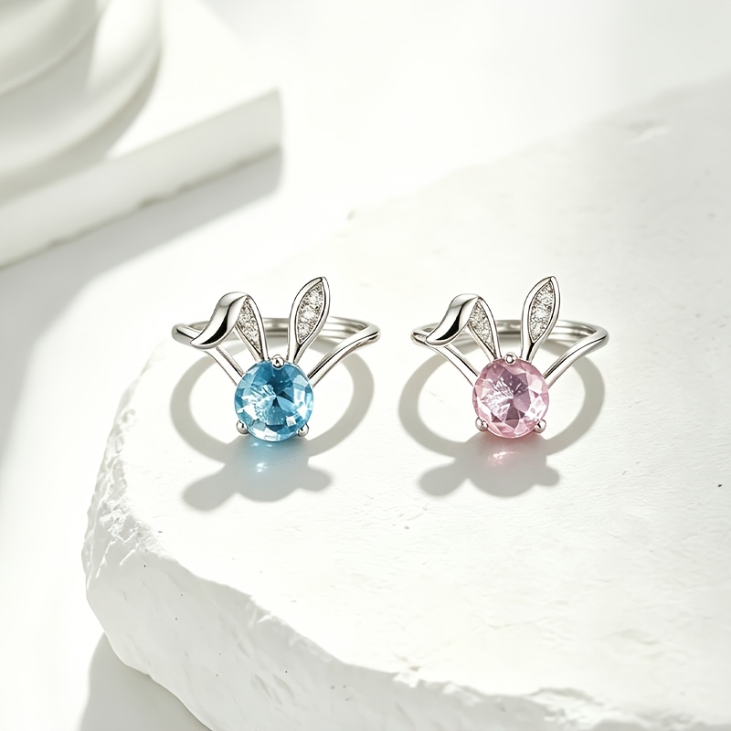 Niche Women's Little Rabbit Open Ring, Holiday Accessory