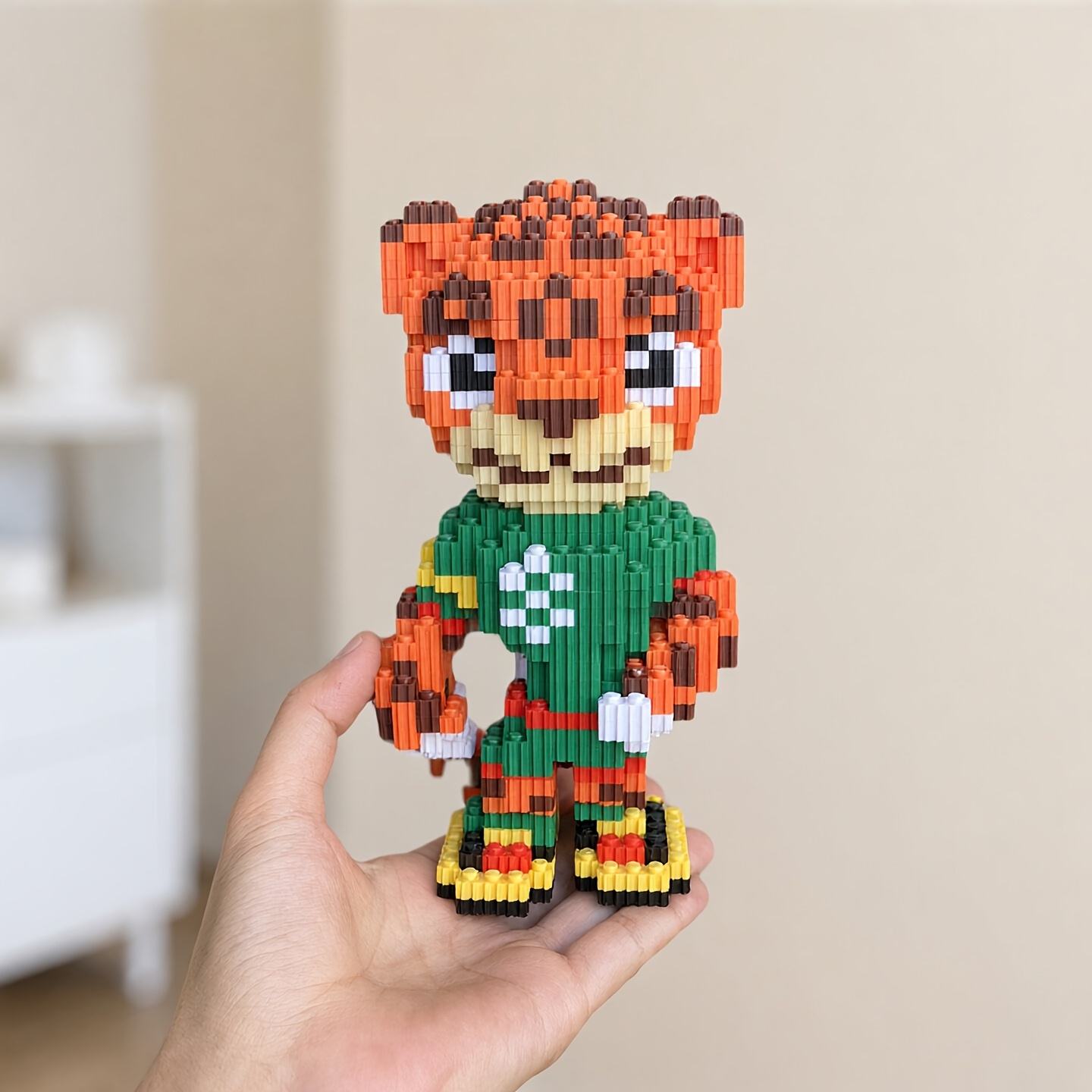 Orc Panther Building Blocks, DIY Assembly Model