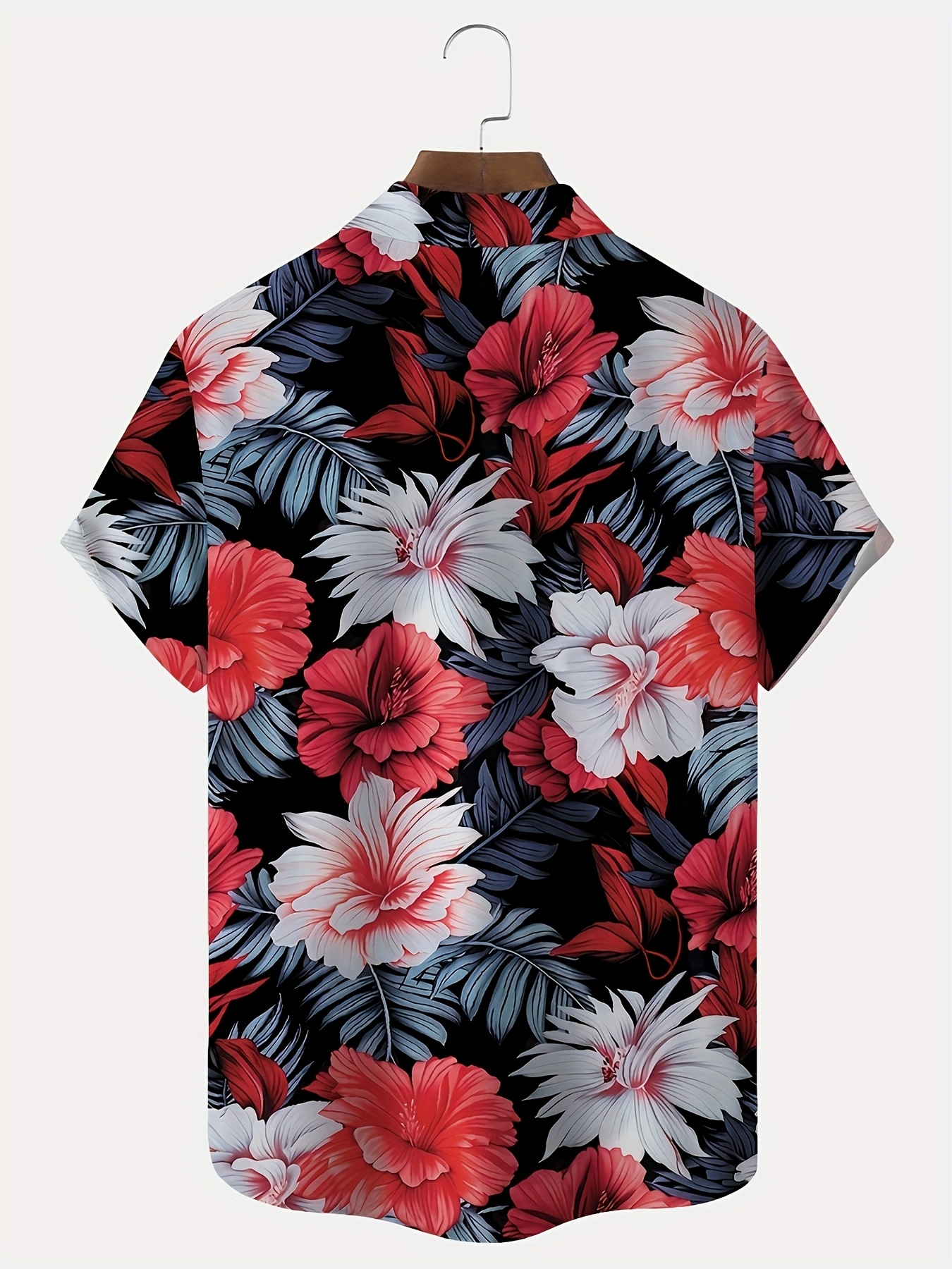 camisa aloha masculina de com estampa tropical - Temu Brazil