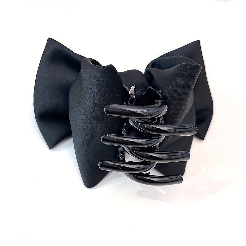 1 Women'S Fashion Elegant Bow Hairpin Grab Clip