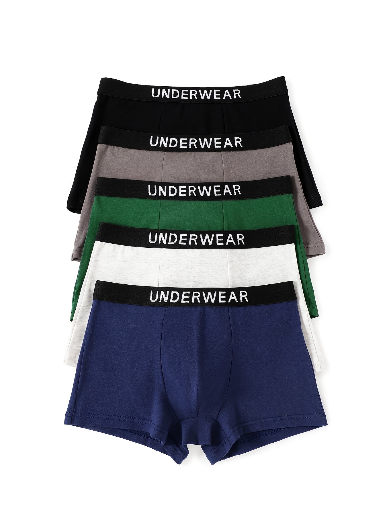 Kinder Boxershorts Aus Baumwolle – Atmungsaktiv, 5er Pack, Für Jungs – Bequem Für Jeden Tag