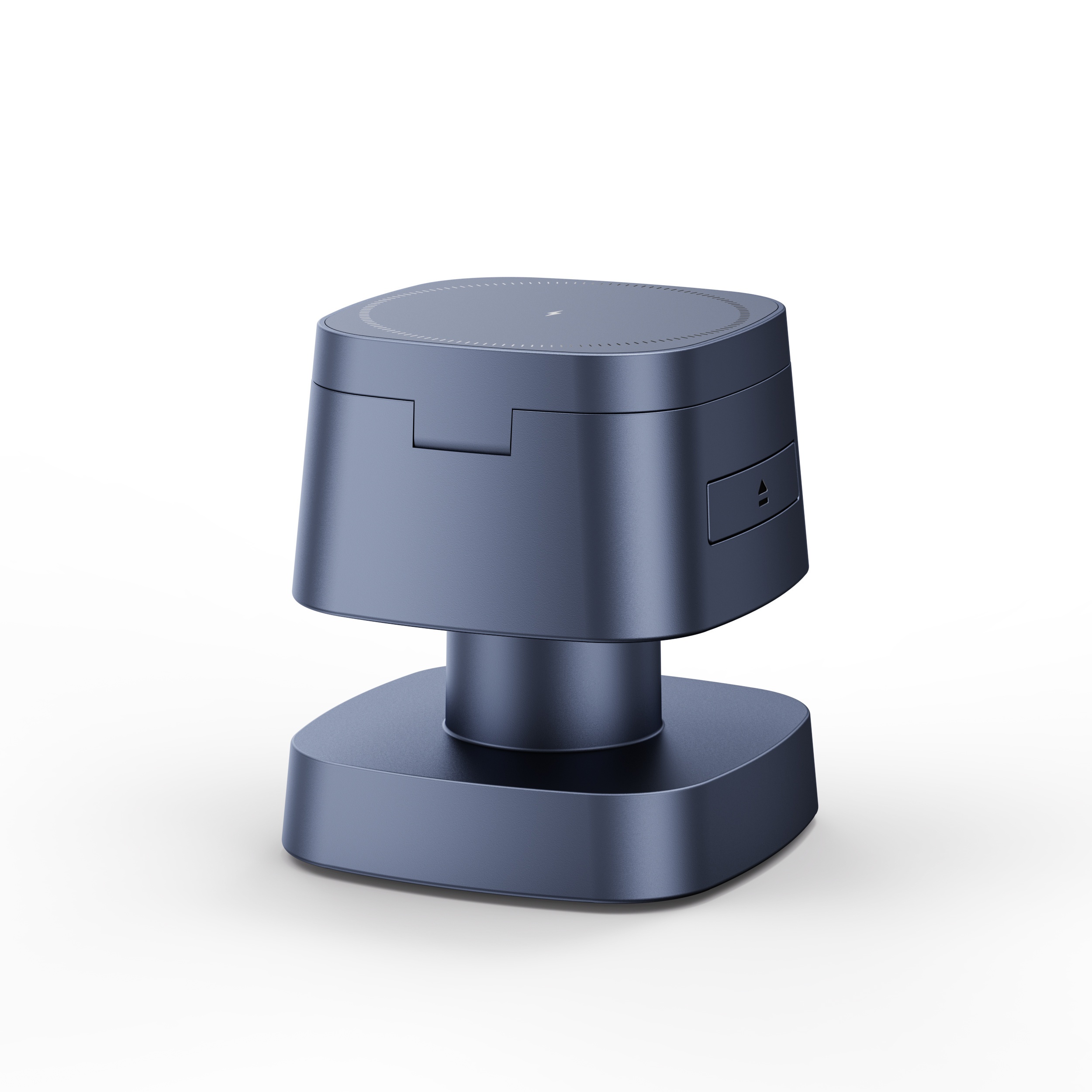 TEMU Timess-4-in-1 Wireless Charger With Bedside Warm Light (two Brightness Levels), Night Light And Phone Stand, Allowing You To Watch Shows While