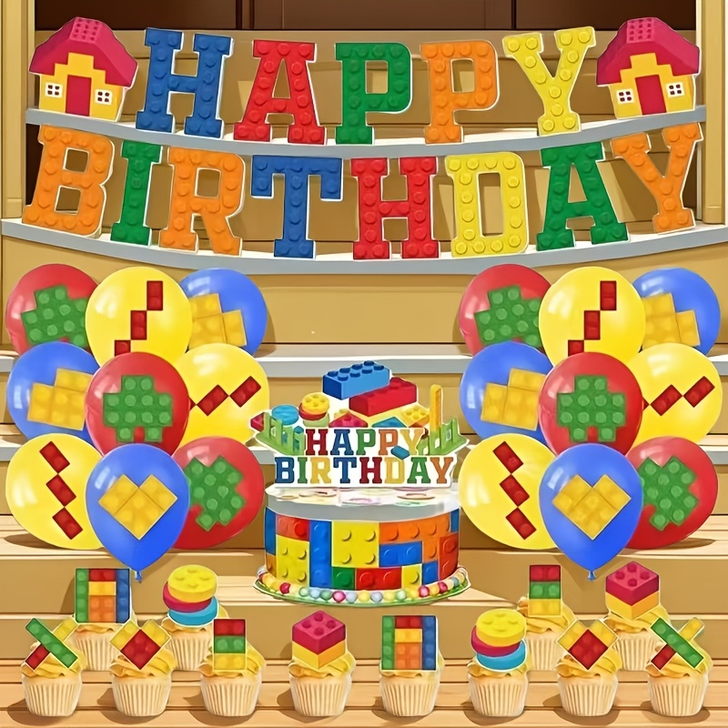 

Birthday Party Banner Set, Paper Decorations For Room