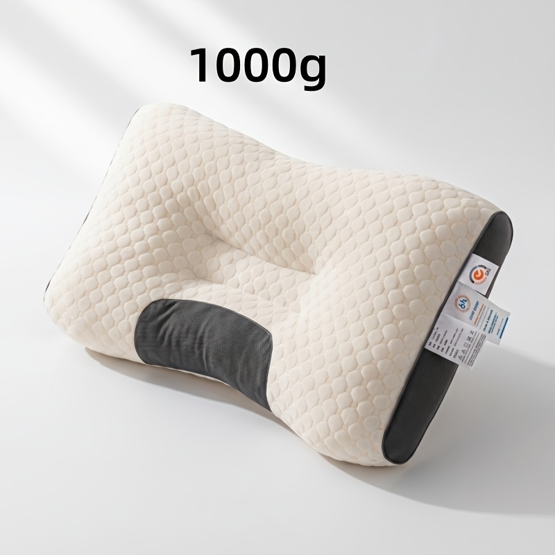1pc Neck Pillow, Neck Pillows Suitable For Sleeping, Massage Pillow Cores Provide For Side Sleeping, And Living Room And Bedroom Decorative Pillows