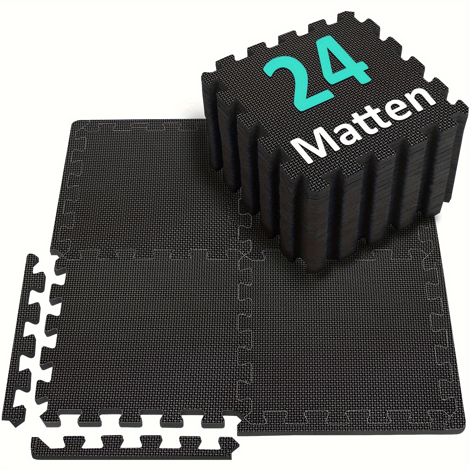 

Mat Mat, 12.2 × 12.2 Mat, Mat, Including 24 Eva Foam Plastic , Gym , Mat For