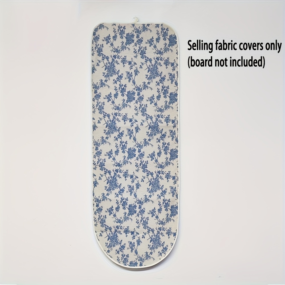Ironing Board Cover With Drawstring Edge Anti-scald Ironing Board Cloth Cover 1pc Suitable For Standard Size 38.16x137.16cm (board Not Included)
