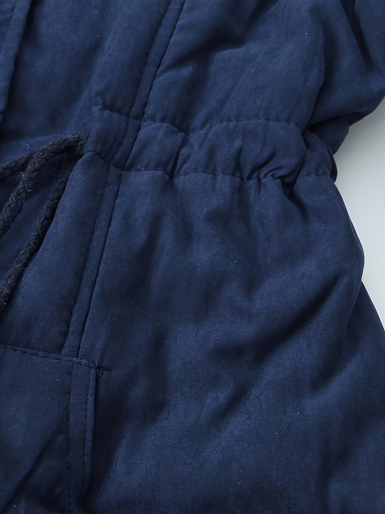 Veste d'hiver chaude à capuche pour femme - Manteau décontracté parka
