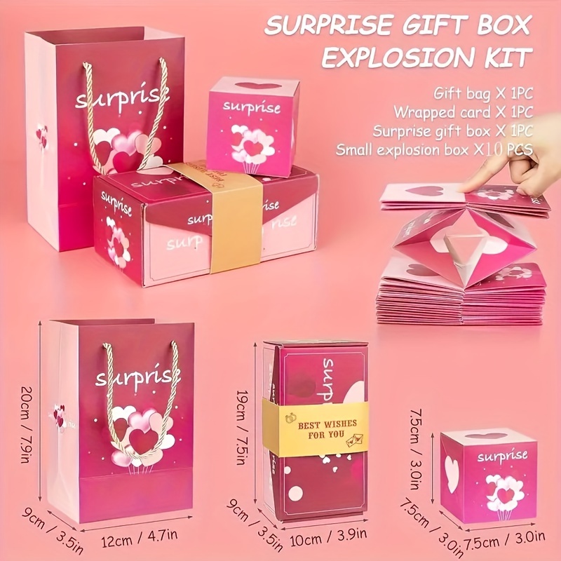 Here's How To Make The Viral Gift Explosion Boxes That Are Perfect For  Valentine's Day