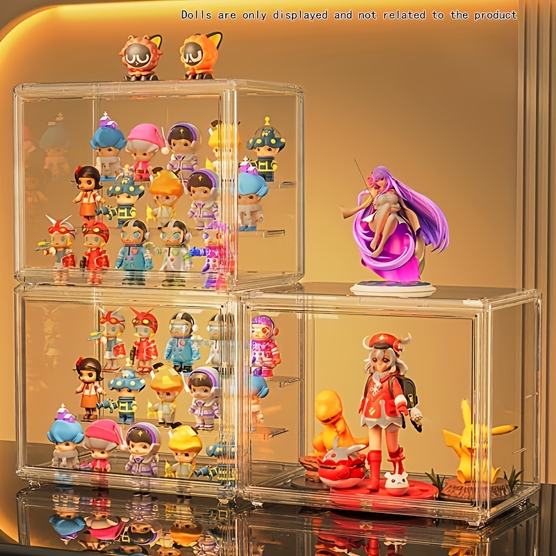 

1pc Display For Collectibles - Box , - Organizer For & , Desk ,